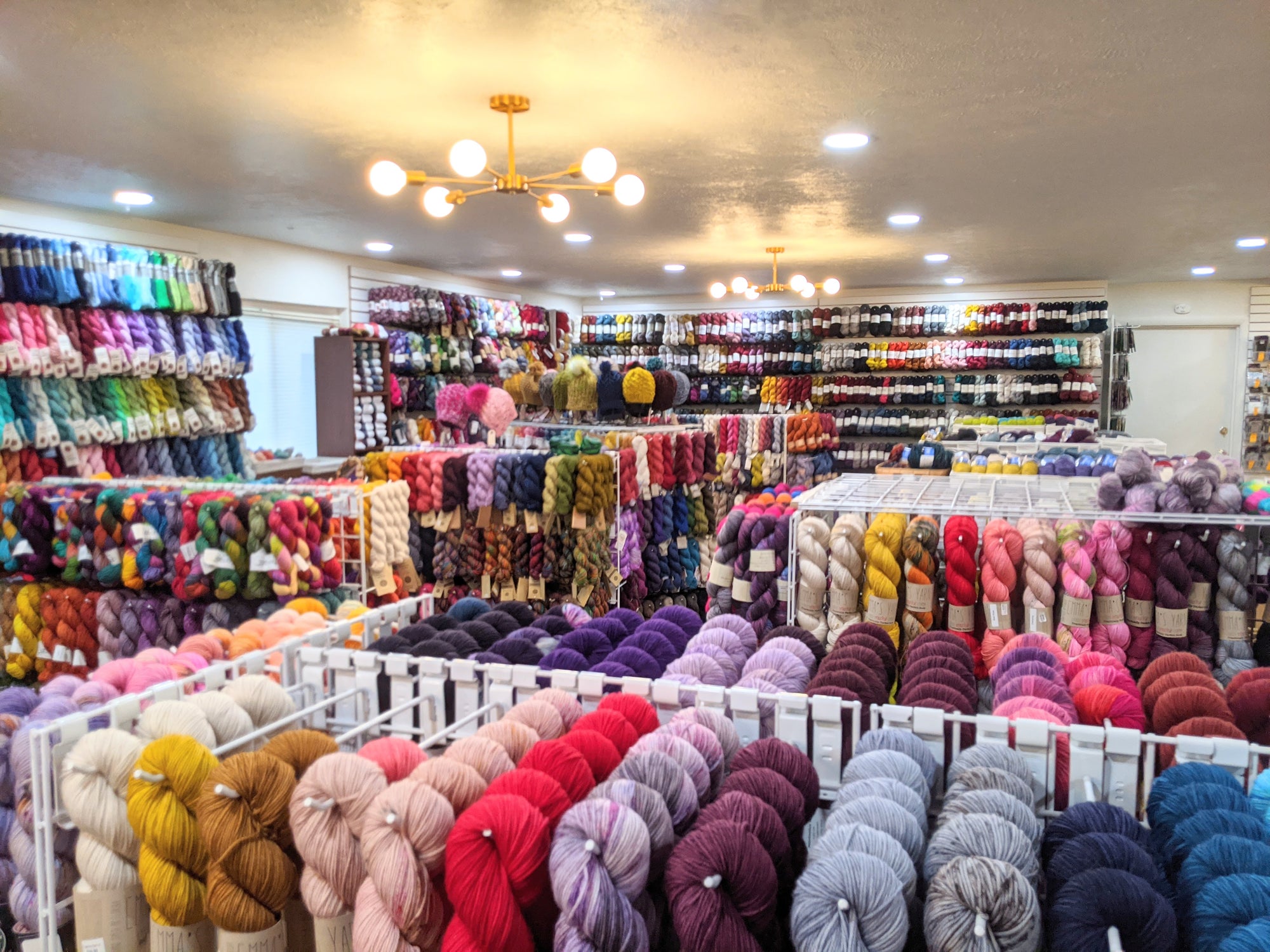 Colorful Yarns retail shop in Centennial, Colorado