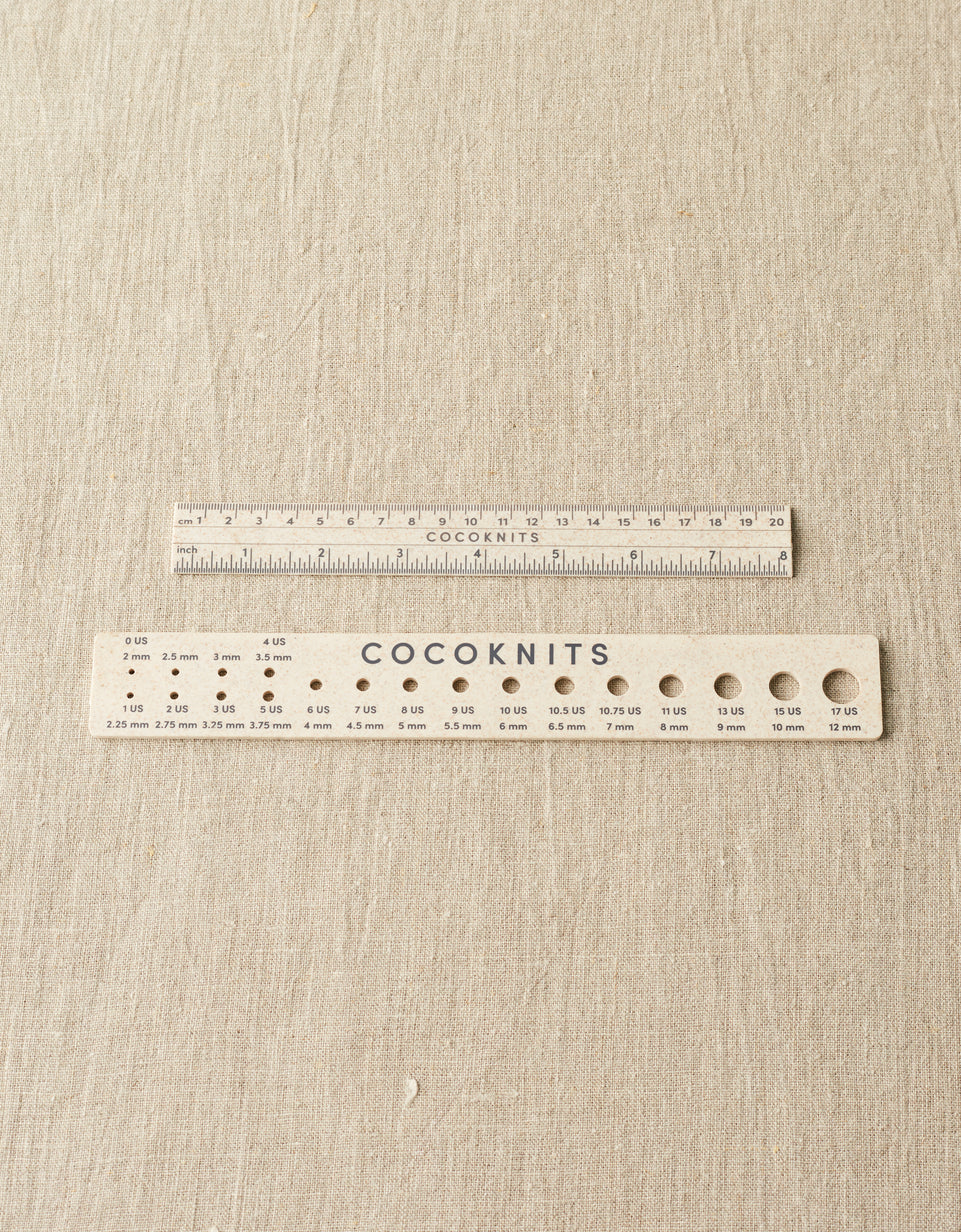 Ruler & Gauge - Magnetic Straightedge Set by Cocoknits