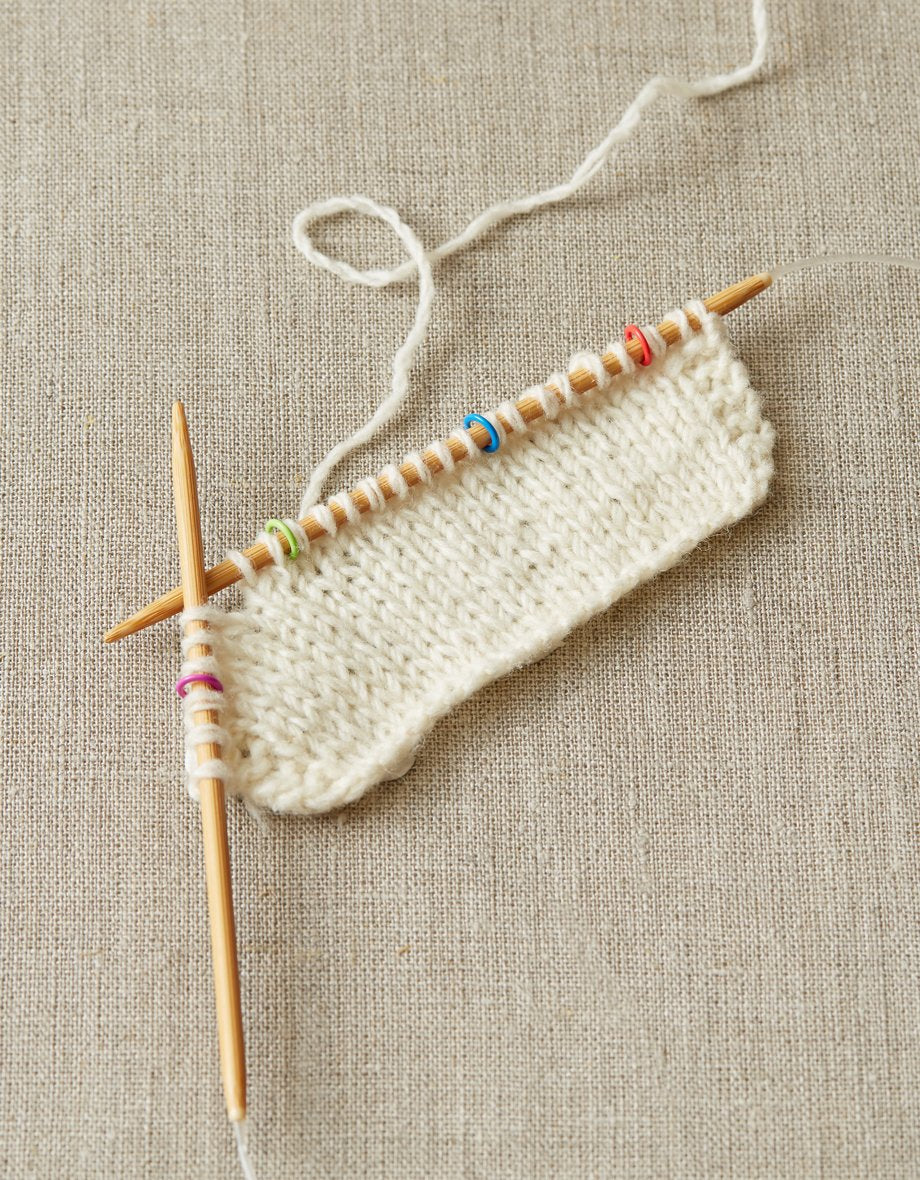 Colored Ring Stitch Markers by Cocoknits