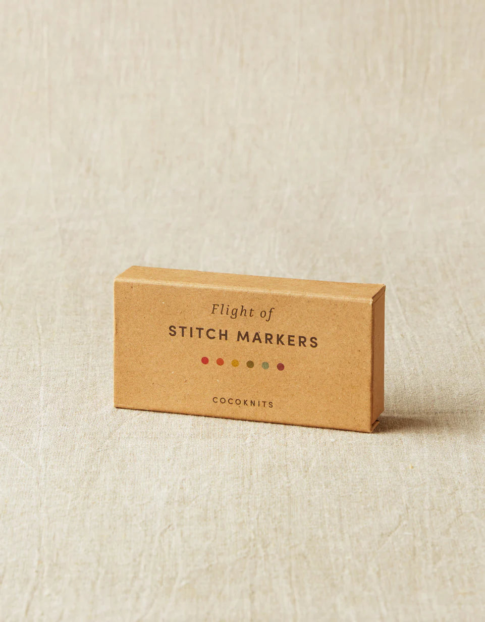 Flight of Stitch Markers by Cocoknits